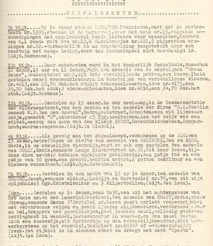 Une lettre avec ordre à la police sur les évènements